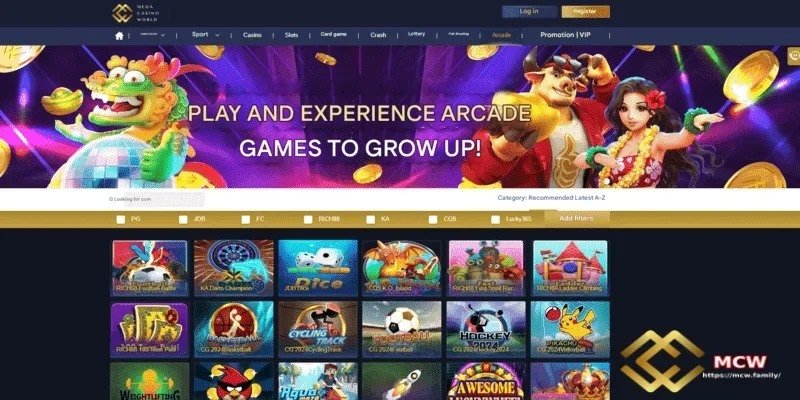 Unique Entertainment Collection at Arcade